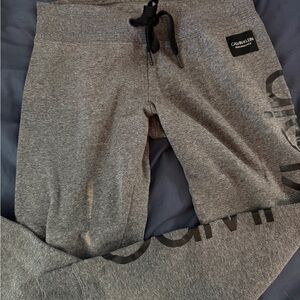 Calvin Klein Heather Gray Performance Pants